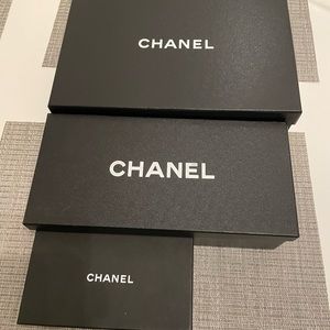 Chanel boxes